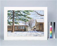 藏品(陳在南－北達科他州雪景)的圖片